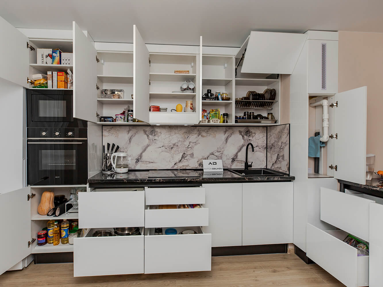 Кухня Угловая 345x160